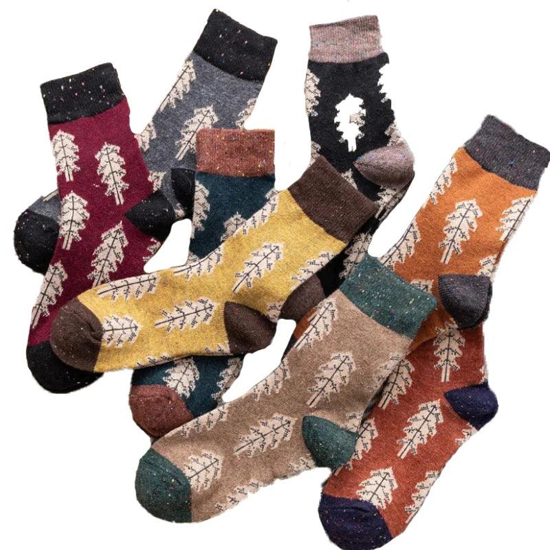 Autumnal Women's Wool Socks ( 1 Pair ) - Scandi Socks