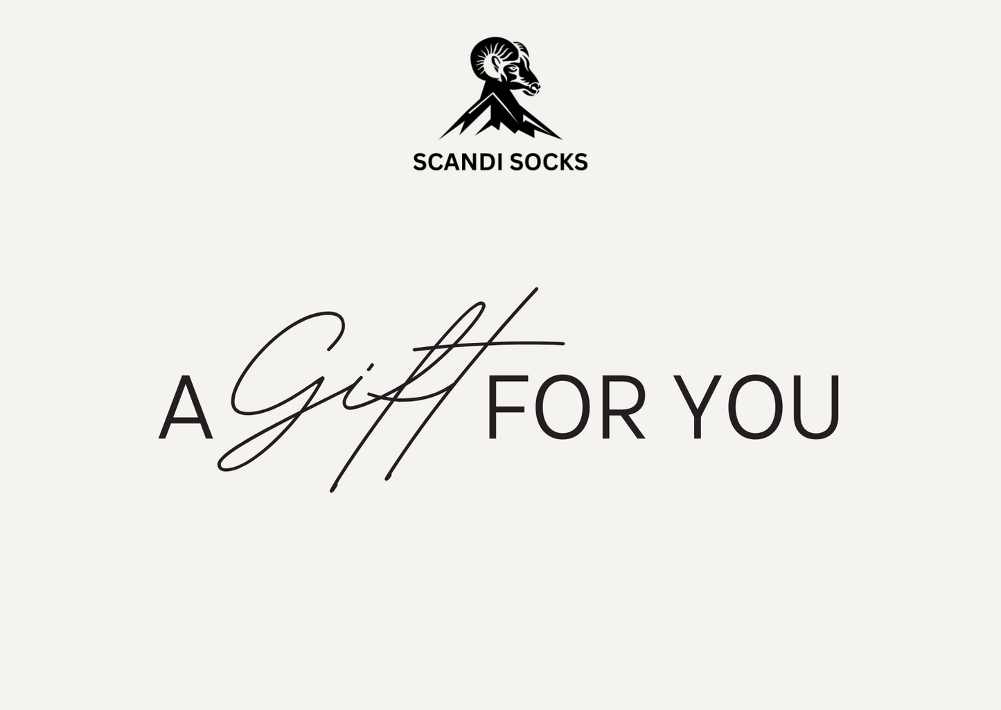 Scandi Socks Gift Card